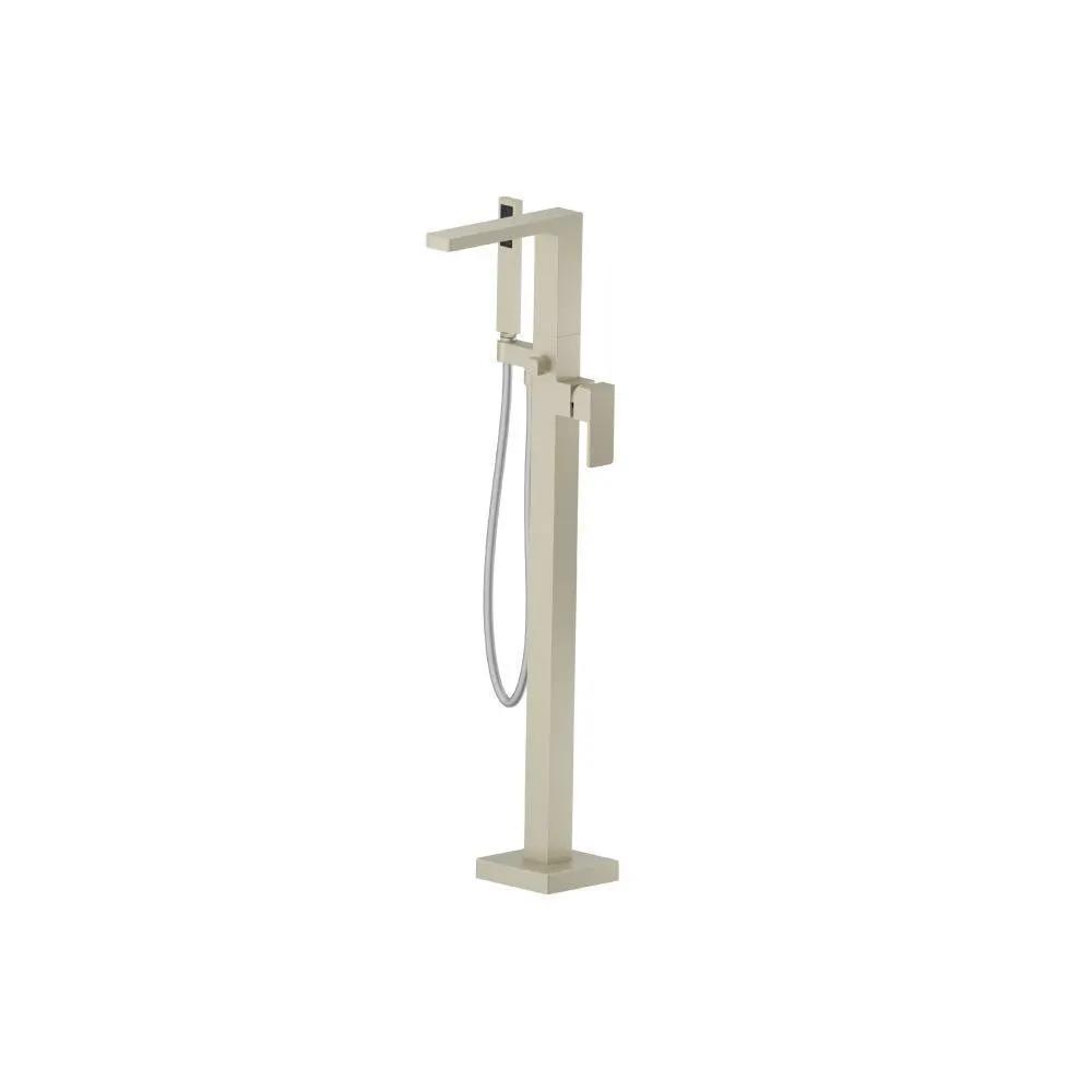 Flusso Serie 196 Freestanding Floor Mount Bathtub / Tub Filler with Hand Shower by Flusso