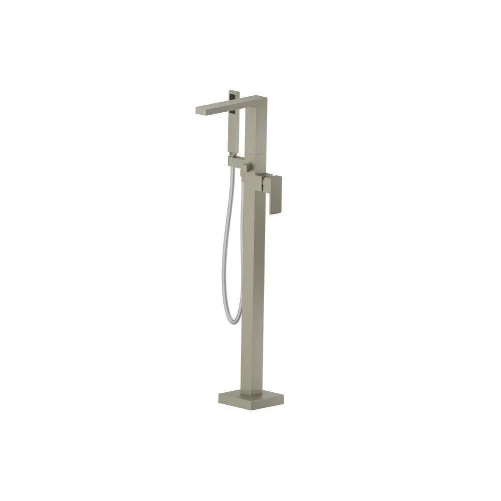 Flusso Serie 196 Freestanding Floor Mount Bathtub / Tub Filler with Hand Shower by Flusso