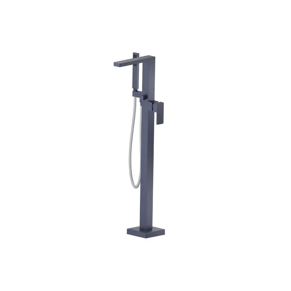 Flusso Serie 196 Freestanding Floor Mount Bathtub / Tub Filler with Hand Shower by Flusso