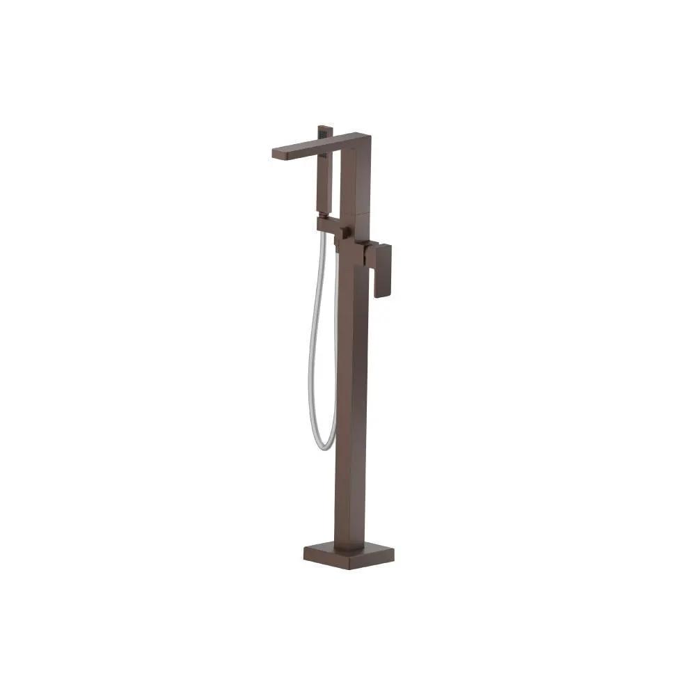 Flusso Serie 196 Freestanding Floor Mount Bathtub / Tub Filler with Hand Shower by Flusso