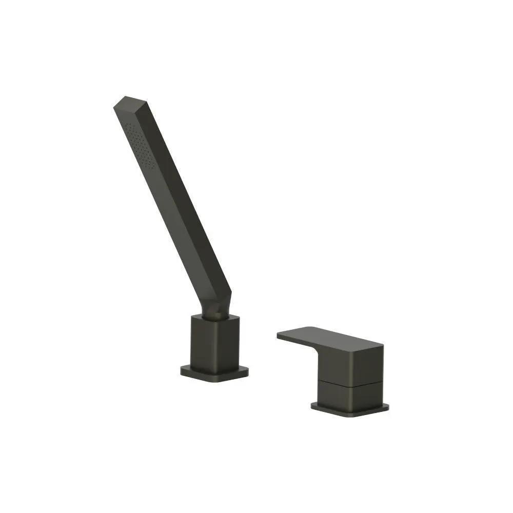 Flusso Serie 196 Deck Diverter with Holder and Hose by Flusso