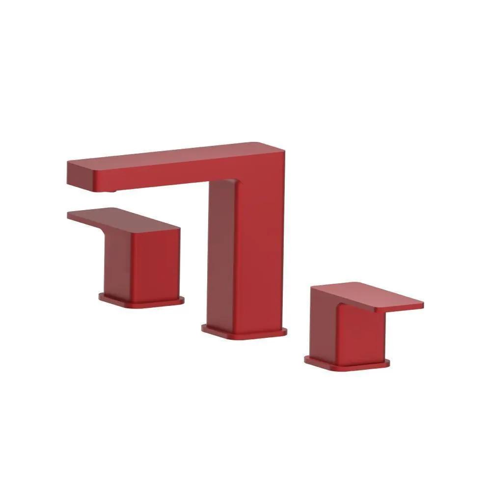 Flusso Serie 196 Three Hole 8" Widespread Two Handle Bathroom Faucet by Flusso