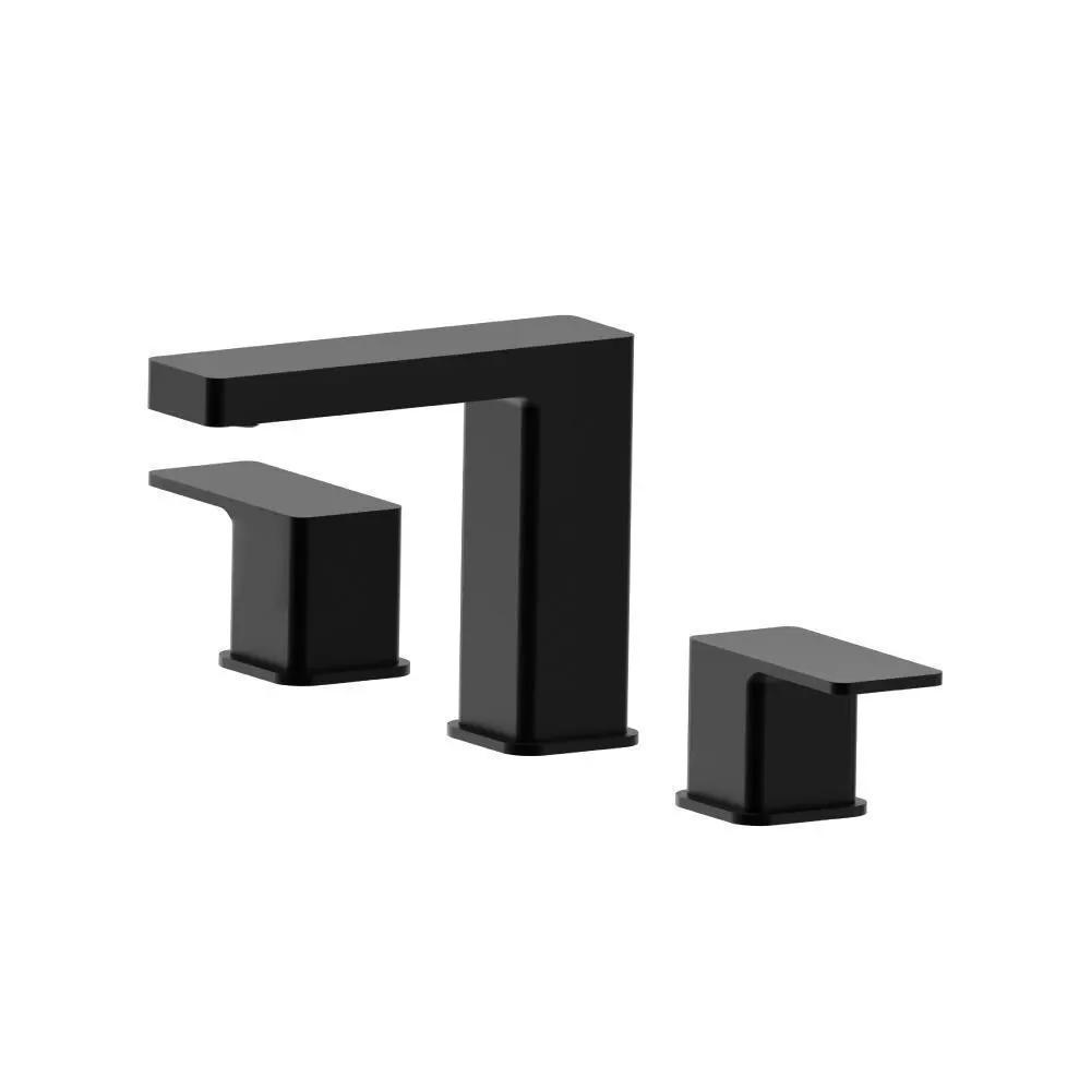 Flusso Serie 196 Three Hole 8" Widespread Two Handle Bathroom Faucet by Flusso