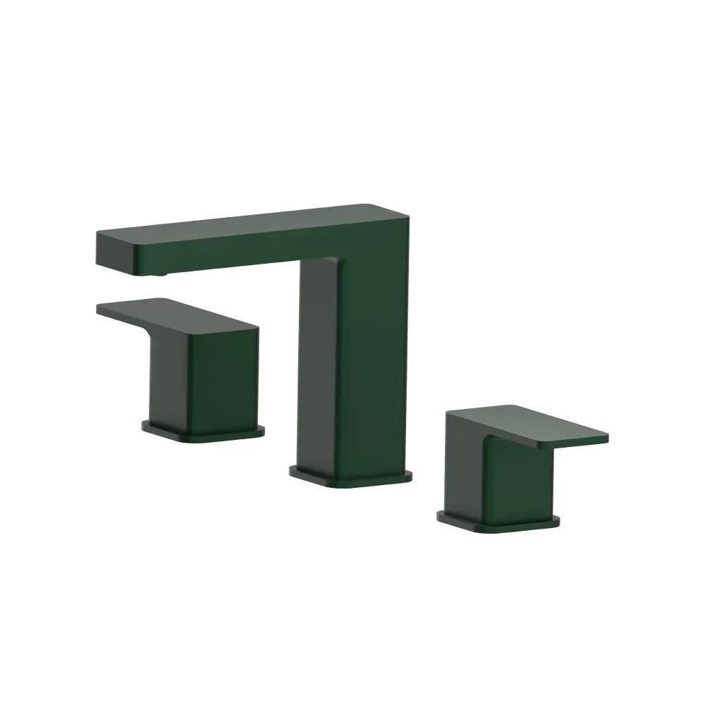 Flusso Serie 196 Three Hole 8" Widespread Two Handle Bathroom Faucet by Flusso