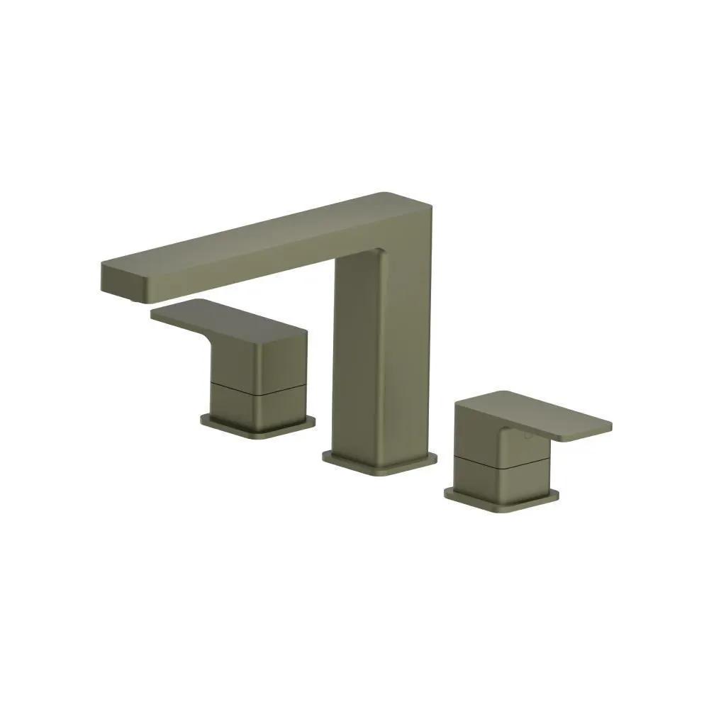 Flusso Serie 196 3 Hole Deck Mount Roman Tub Faucet by Flusso