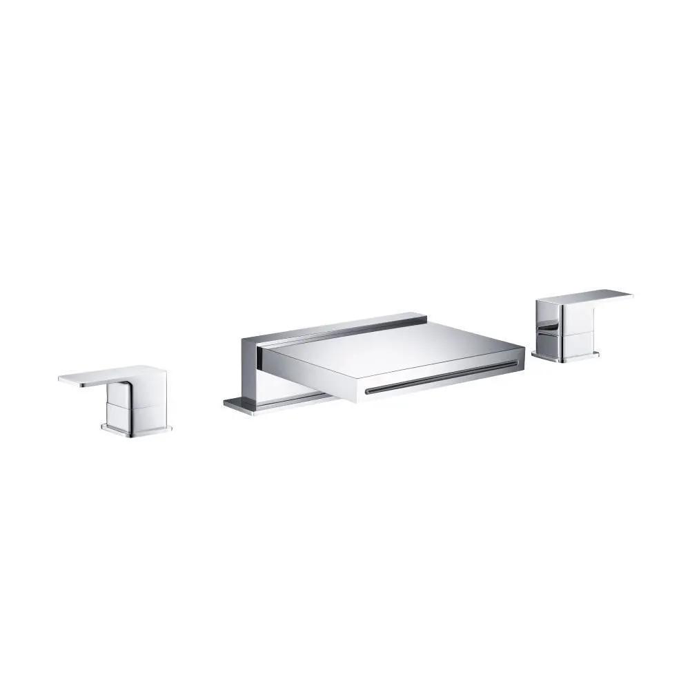 chrome tub faucet