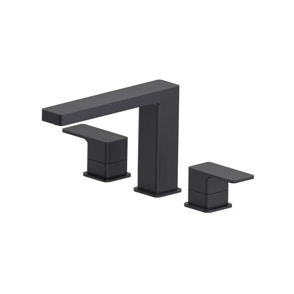 Flusso Serie 196 3 Hole Deck Mount Roman Tub Faucet by Flusso