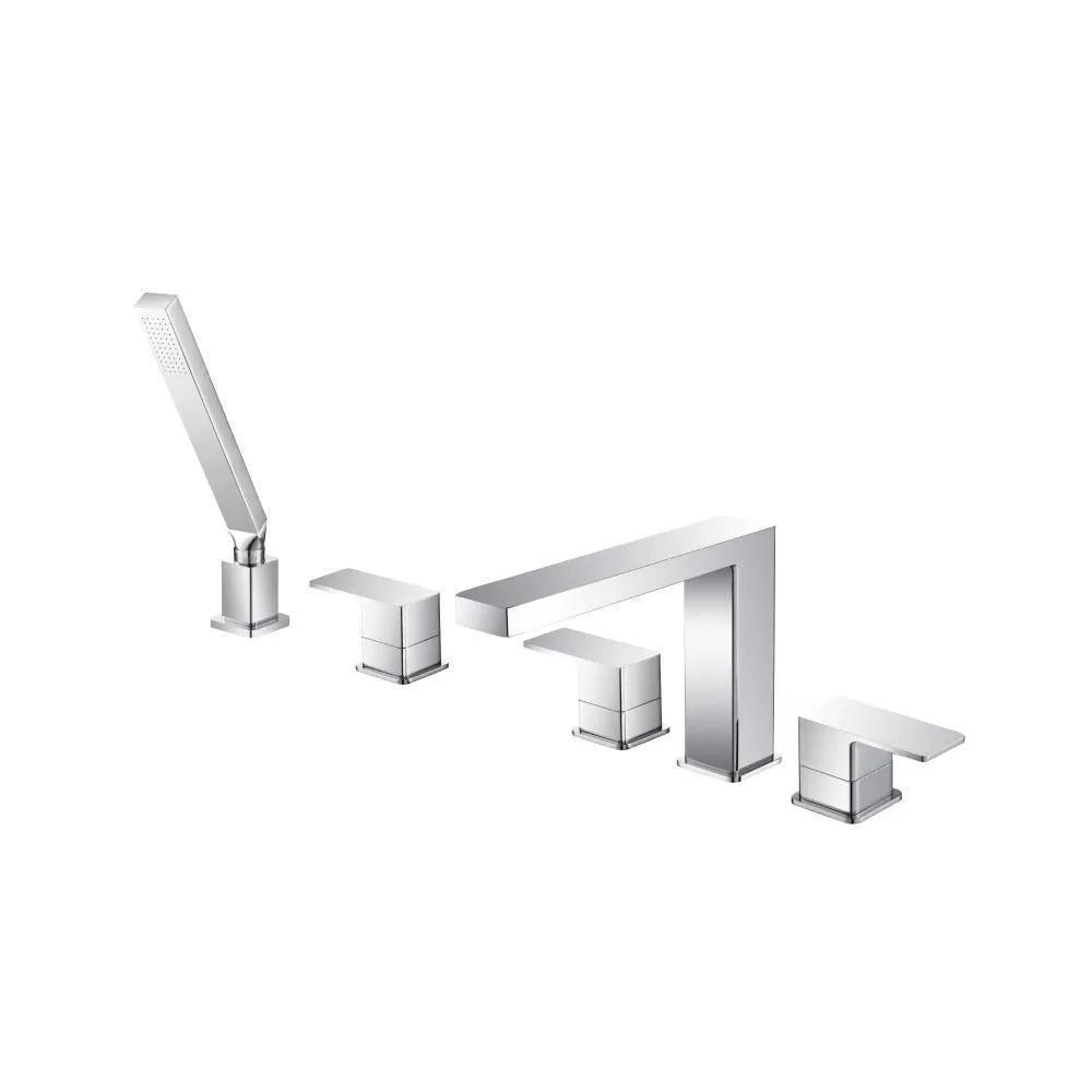 chrome tub faucet