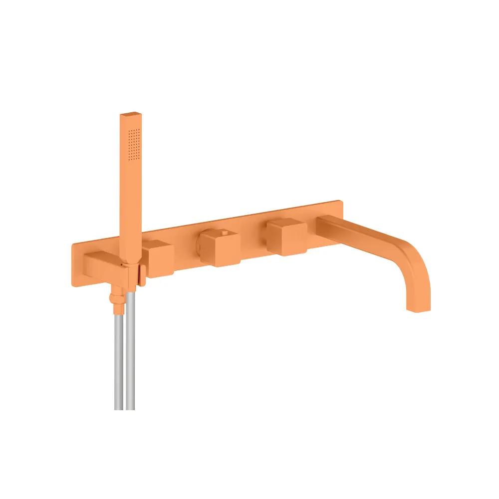 Flusso Serie 196 Wall Mount Tub Filler with Hand Shower by Flusso