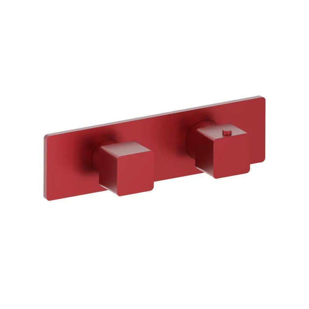 Flusso Serie 196 3/4" Horizontal Thermostatic Shower Valve / Trim - 1 Ouptut by Flusso