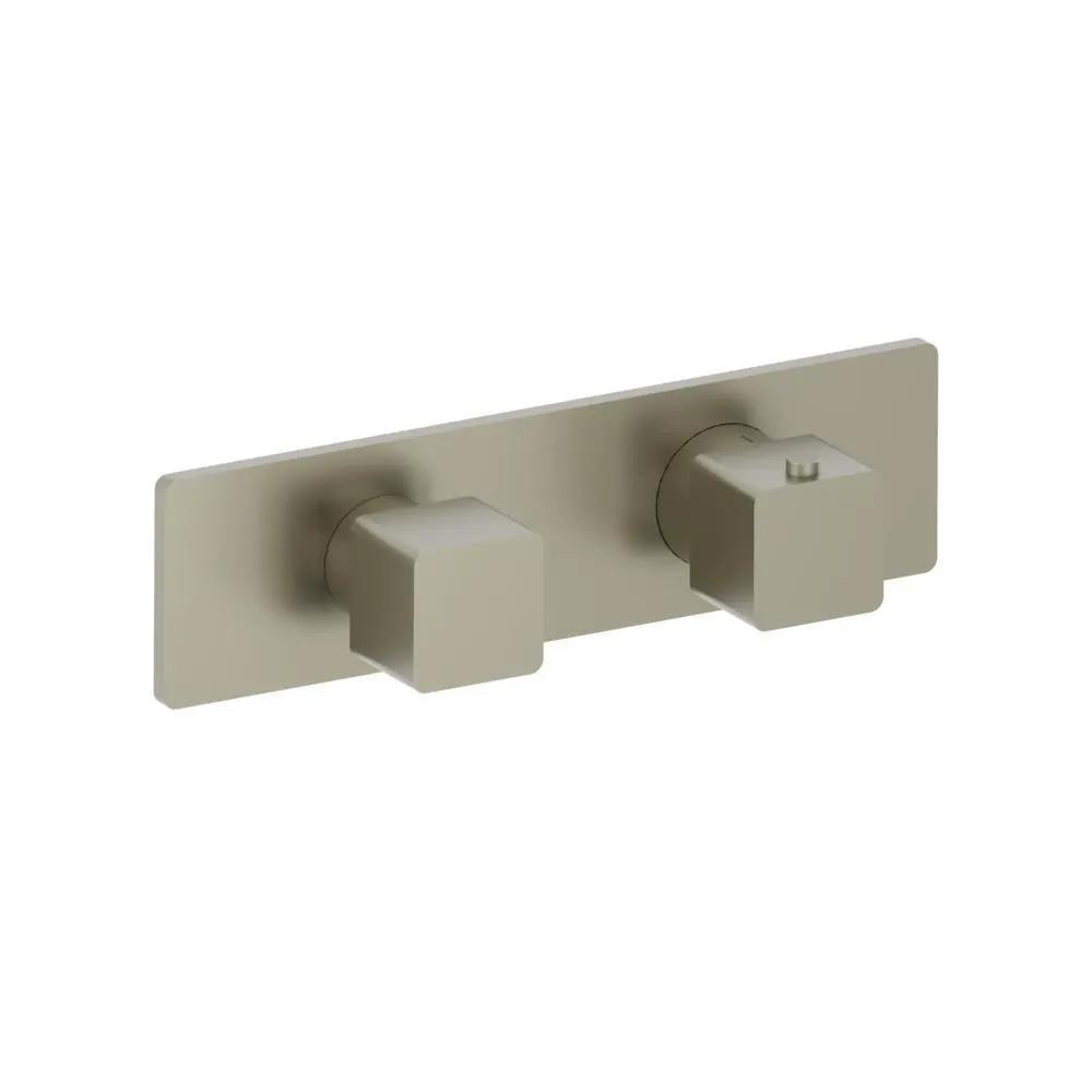 Flusso Serie 196 3/4" Horizontal Thermostatic Shower Valve / Trim - 1 Ouptut by Flusso