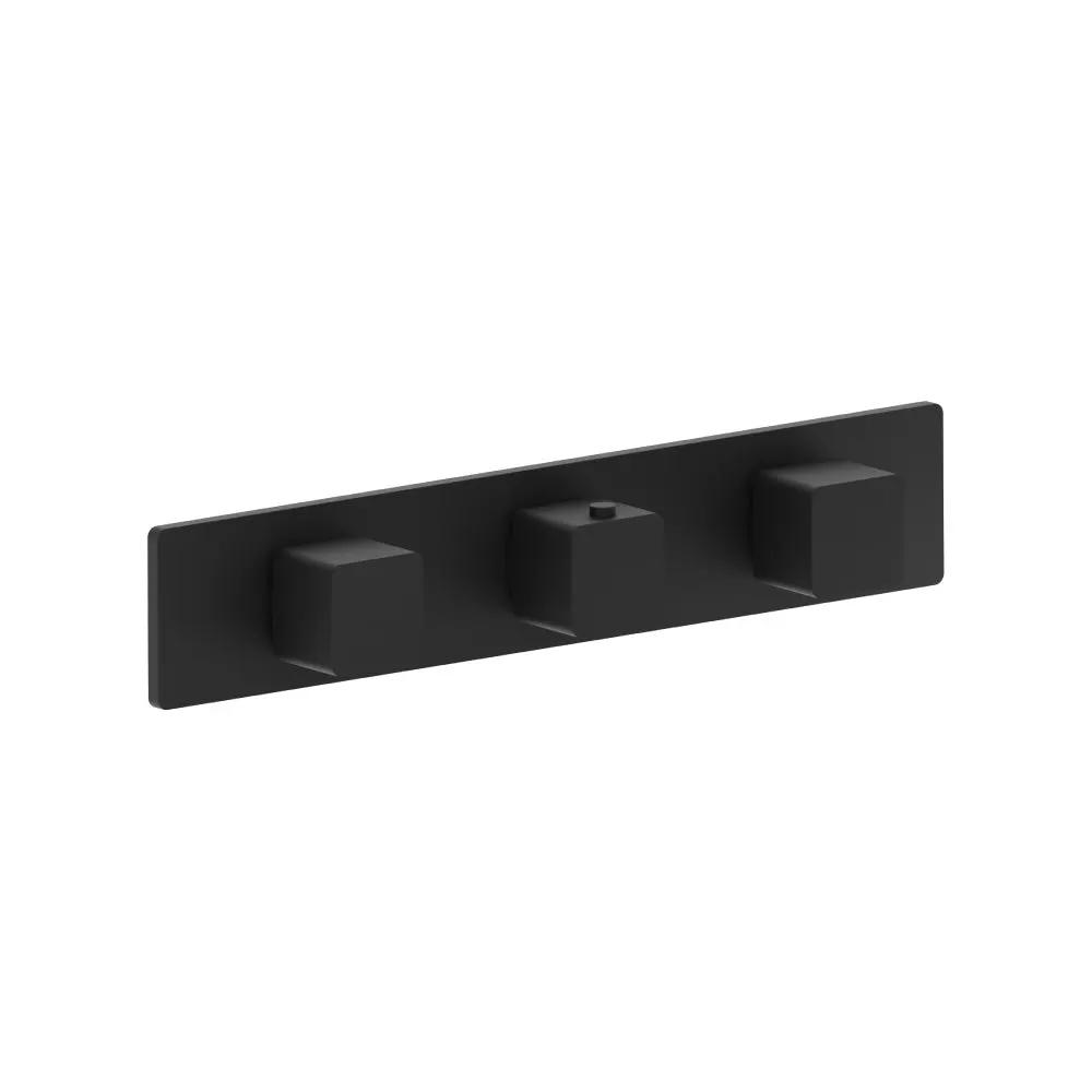 Flusso Serie 196 Trim for Horizontal Thermostatic Valve with 2 Volume Controls by Flusso