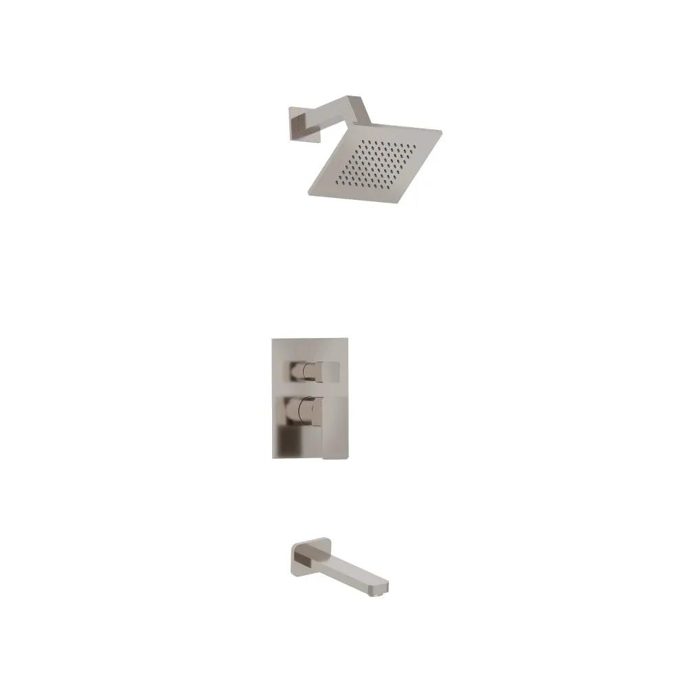 Flusso Serie 196 Two Output Shower Set with Shower Head and Tub Spout by Flusso