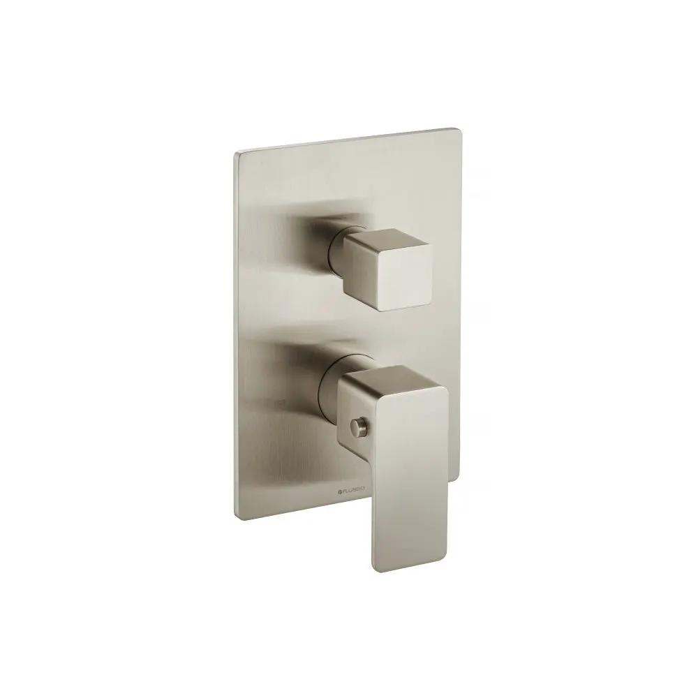 Flusso Serie 196 3/4 " Thermostatic Valve and Trim - with 2-Way Diverter - 2 Output by Flusso