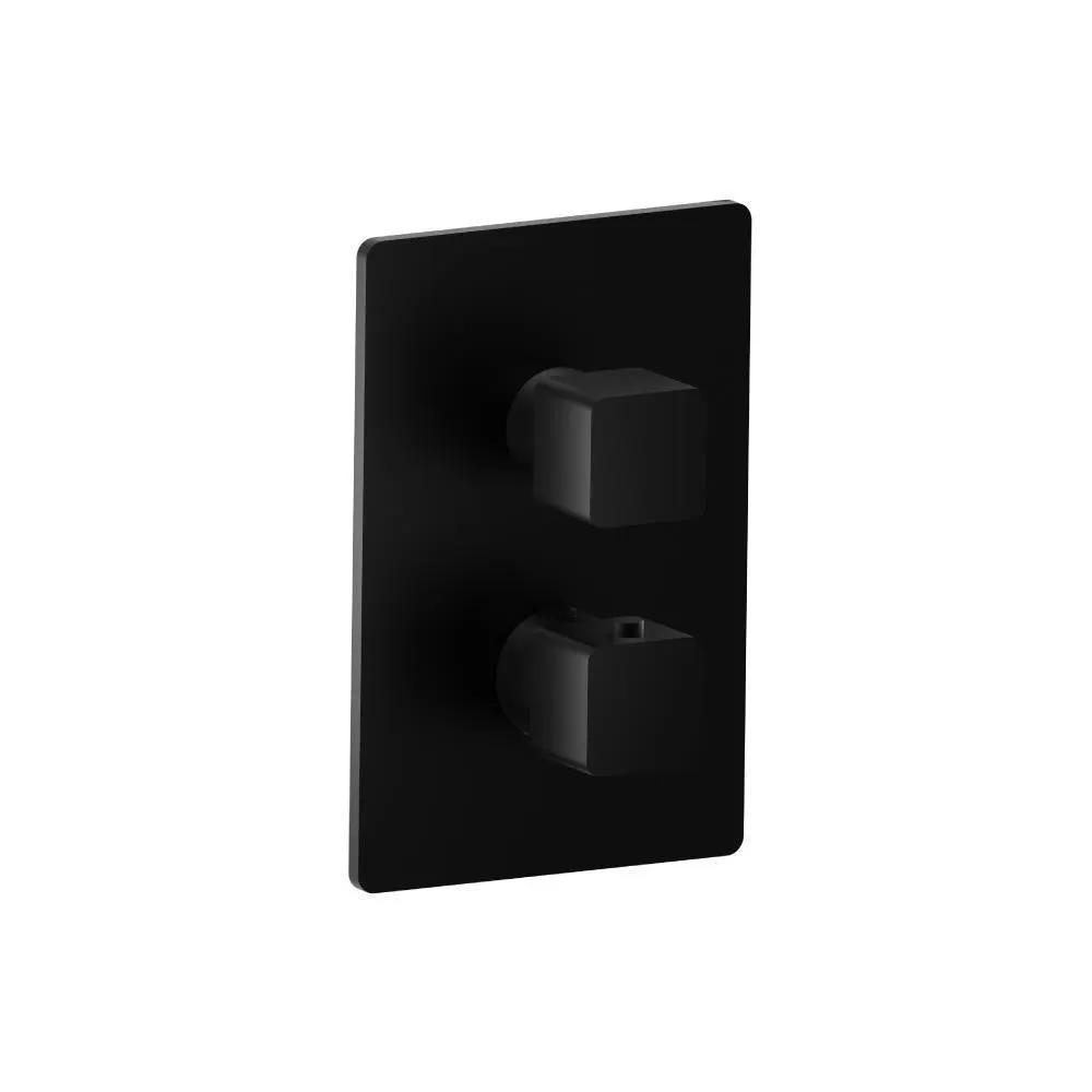 Flusso Serie 196 3/4" Thermostatic Shower Valve and Trim - 1 Output by Flusso