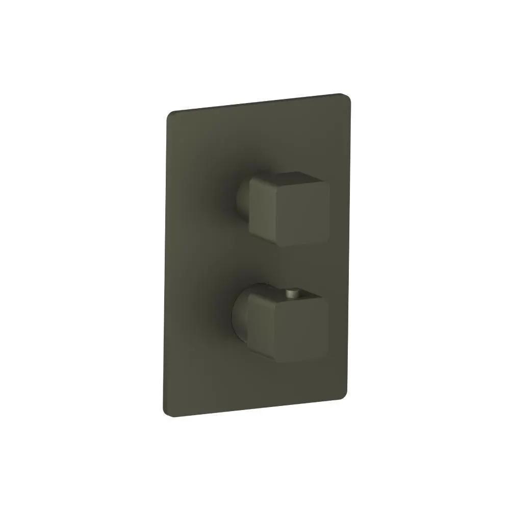 Flusso Serie 196 3/4" Thermostatic Shower Valve and Trim - 1 Output by Flusso