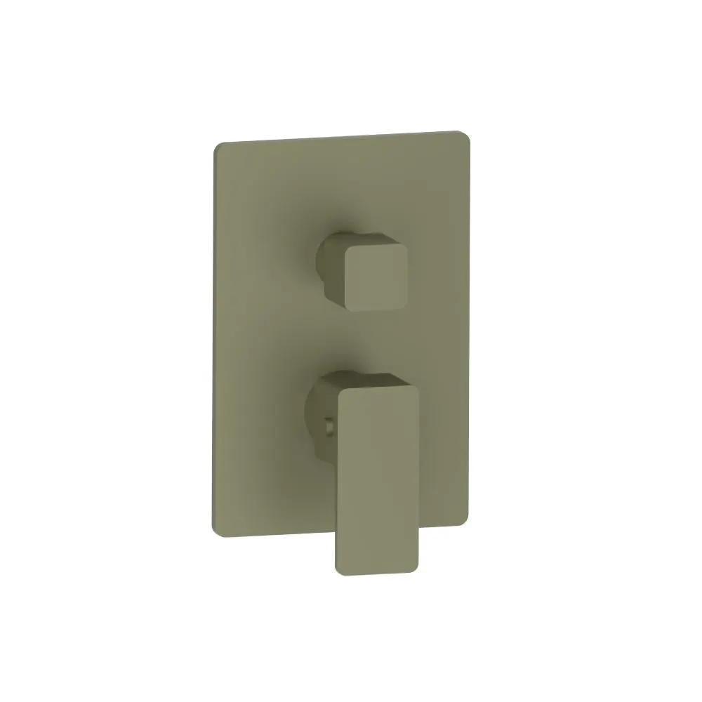 Flusso Serie 196 3/4" Thermostatic Shower Valve with Trim - 1 Output by Flusso