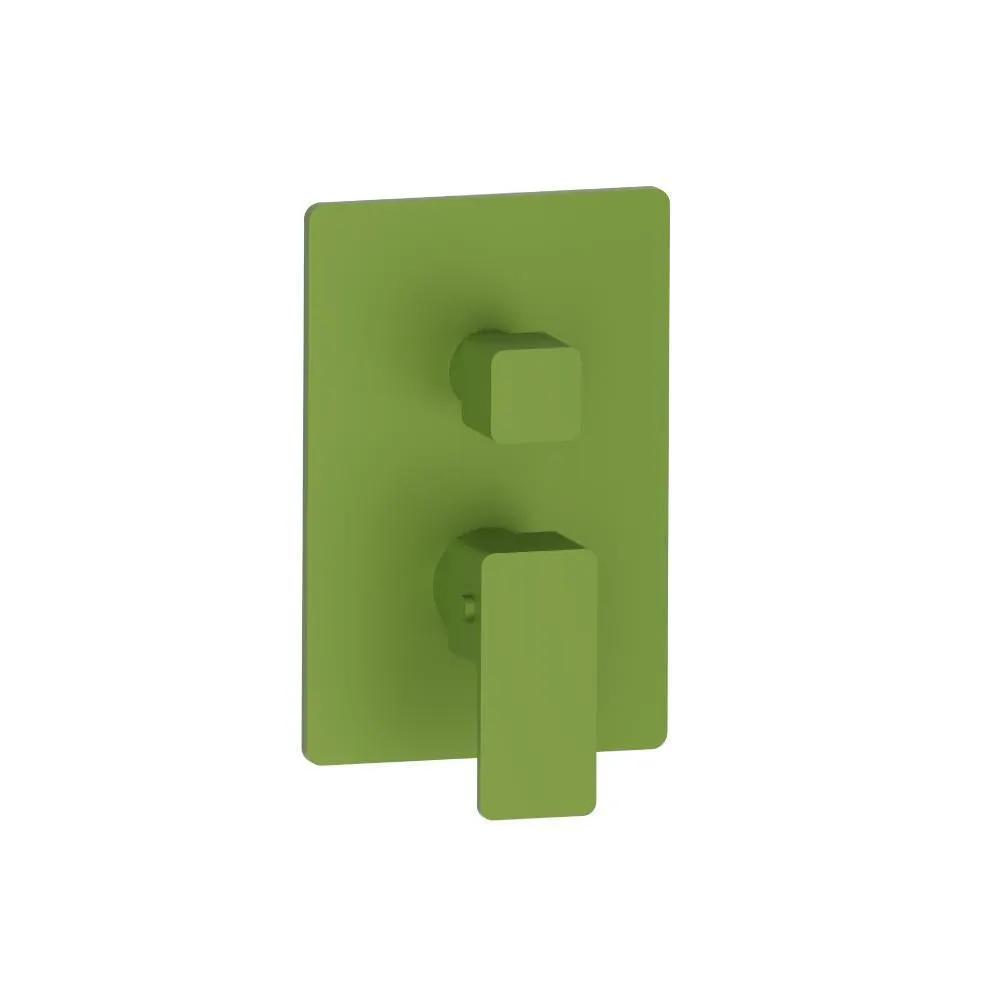 Flusso Serie 196 3/4" Thermostatic Shower Valve with Trim - 1 Output by Flusso