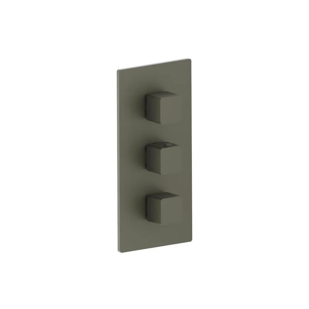 Flusso Serie 196 3/4" Thermostatic Valve and Trim - 2 Outputs by Flusso