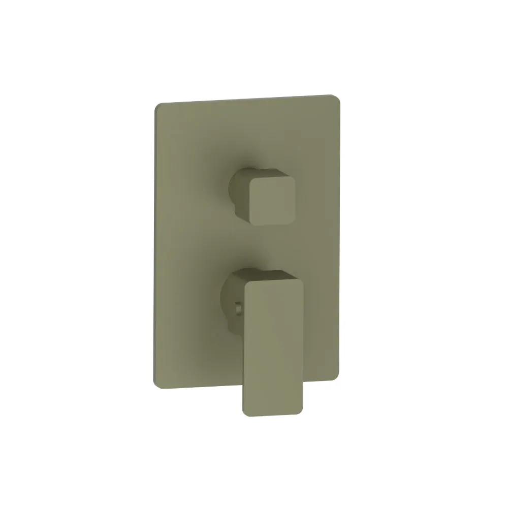 Flusso Serie 196 3/4" Thermostatic Valve with Trim - 3 Output by Flusso
