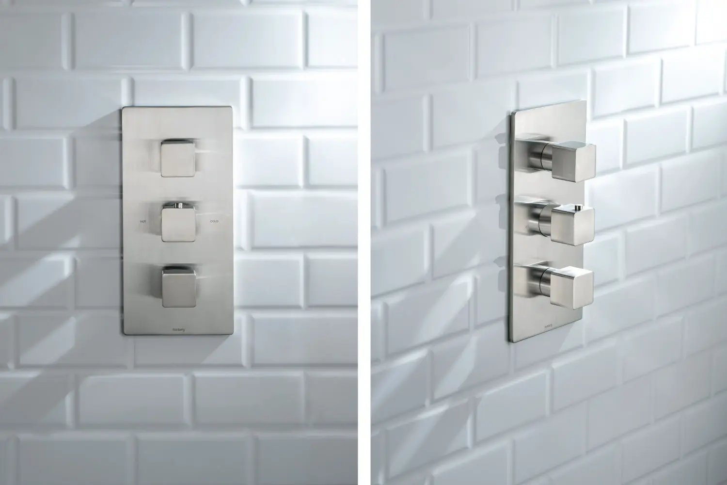chrome thermostatic valve