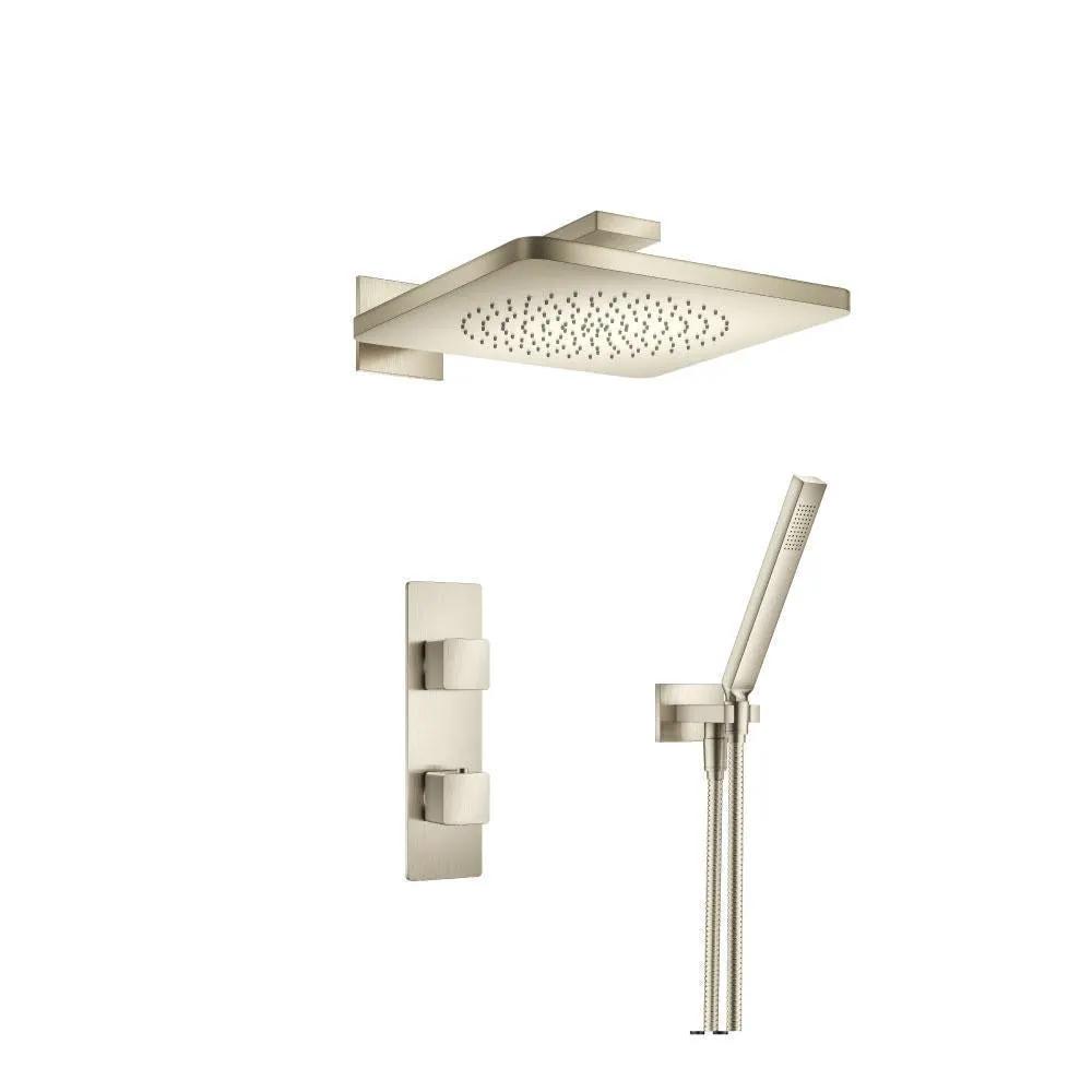 Flusso Serie 196 Two Output Shower Set with Shower Head and Hand Held by Flusso