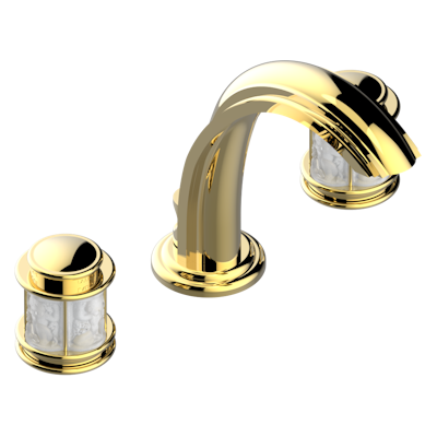 THG Paris Ange Widespread Lavatory Set with Drain by THG Paris