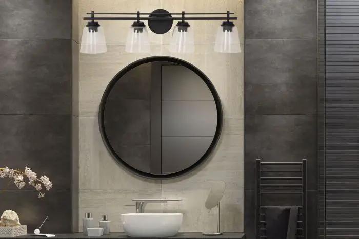 flat black wall sconces