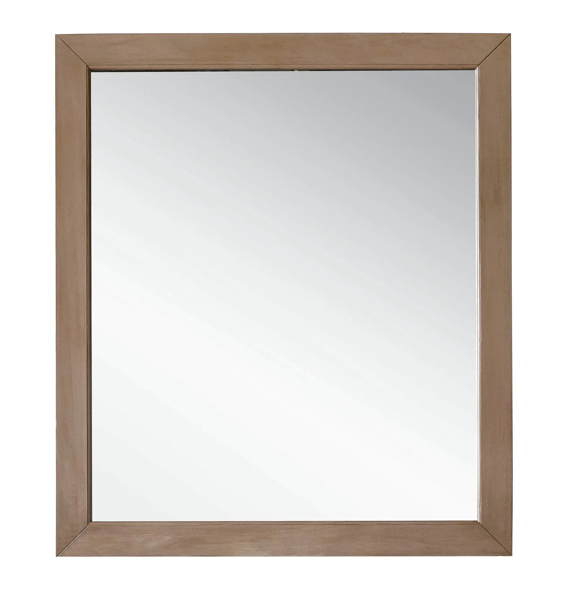 whitewashed walnut mirror