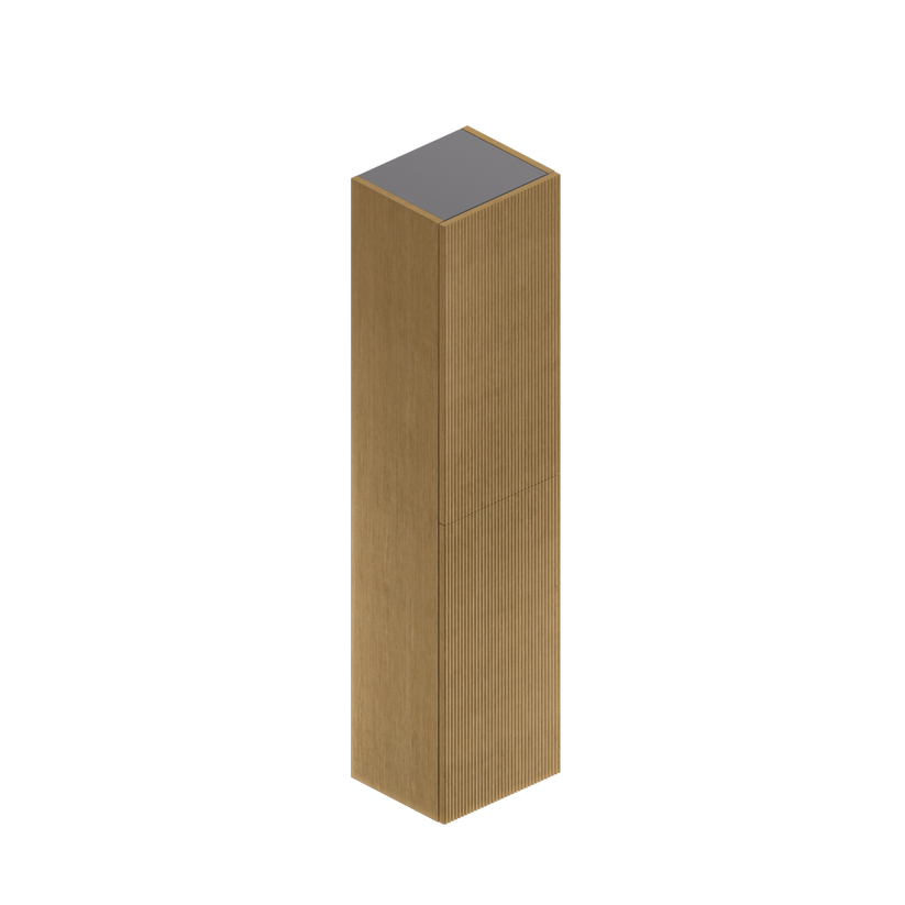 Berloni Pura 59" Tall Cabinet with 2 Doors (Left or Right) by Berloni