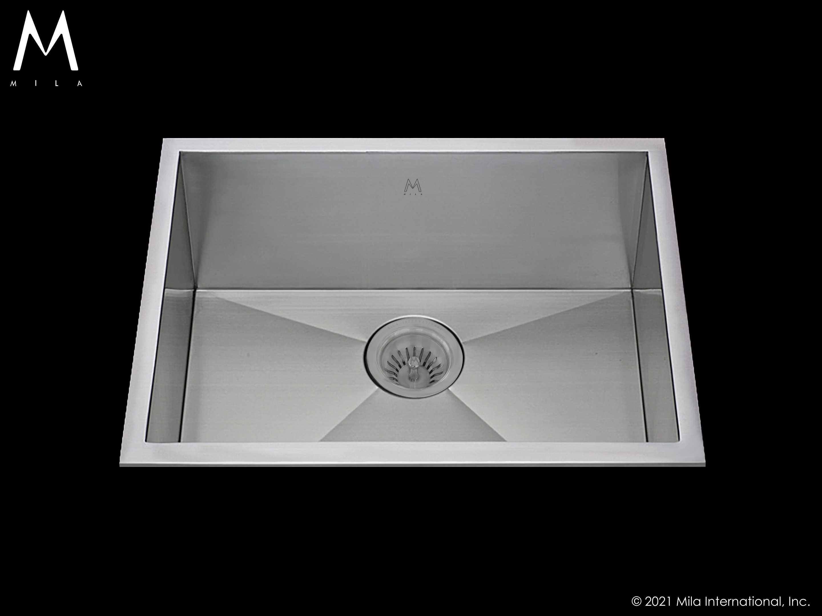 satin brushed ss kitchen sink