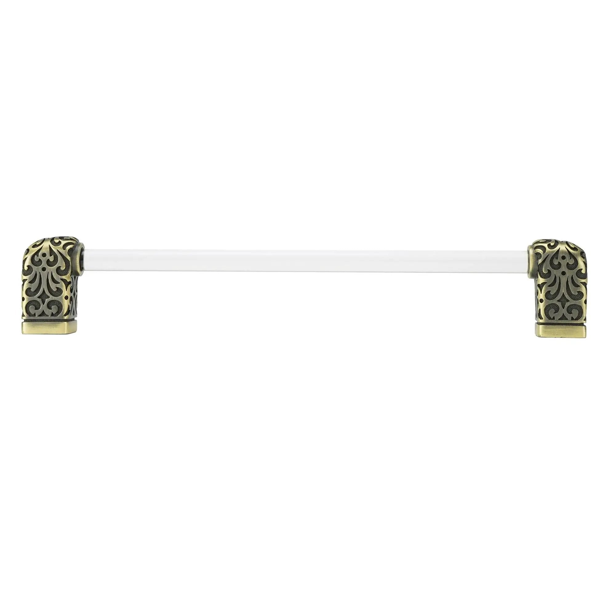 burnish brass pull
