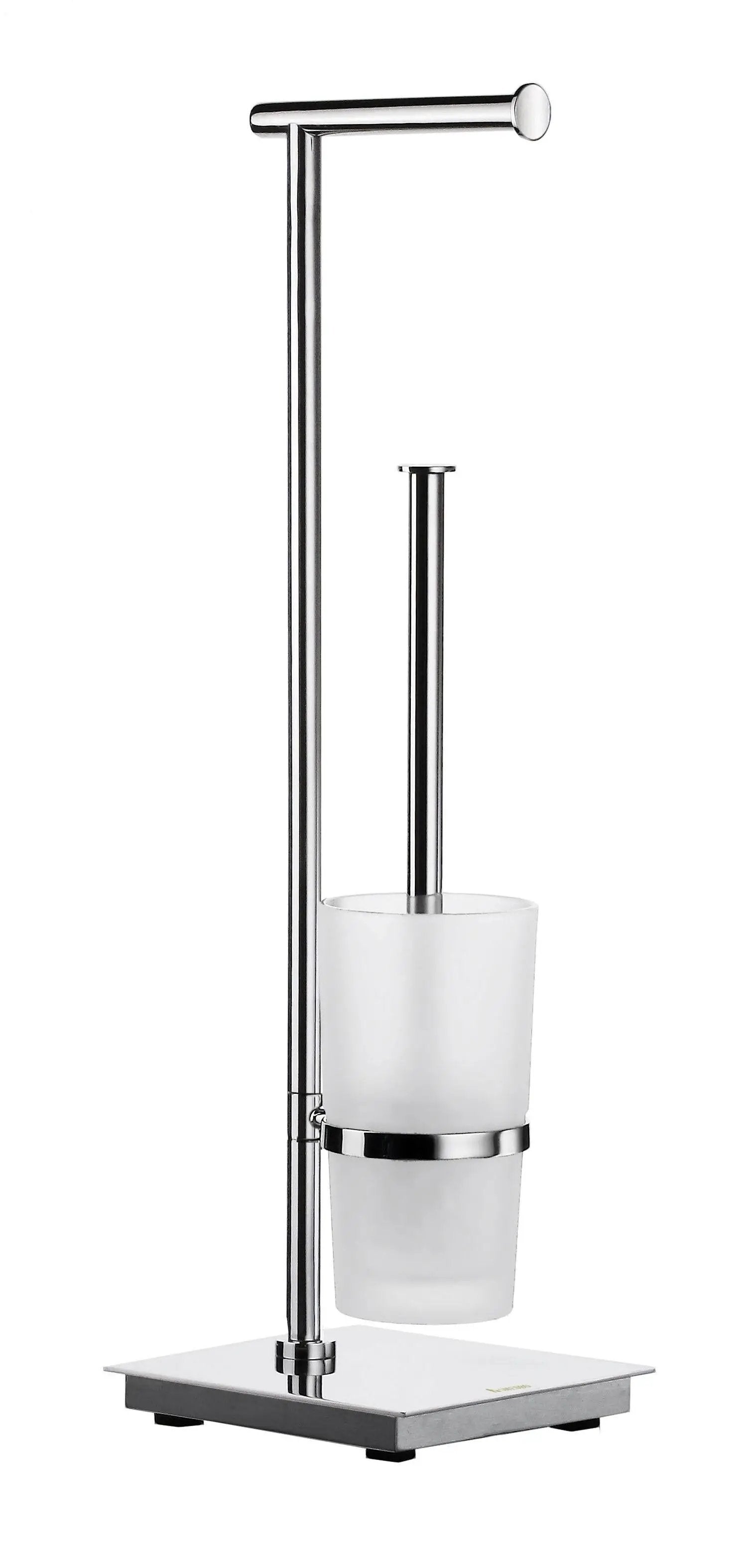 stainless steel polished toilet roll holder