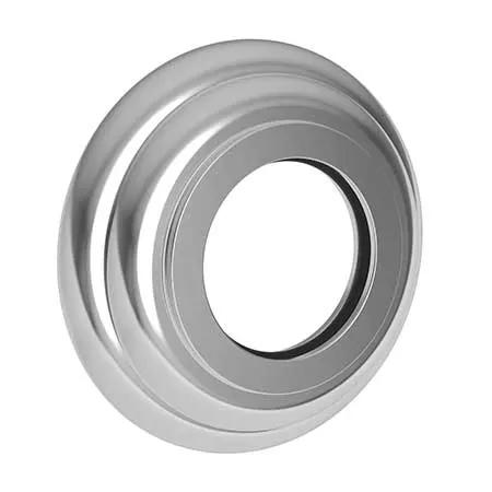 polished chrome shower arm flange