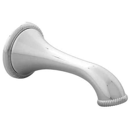 polished chrome tub spout