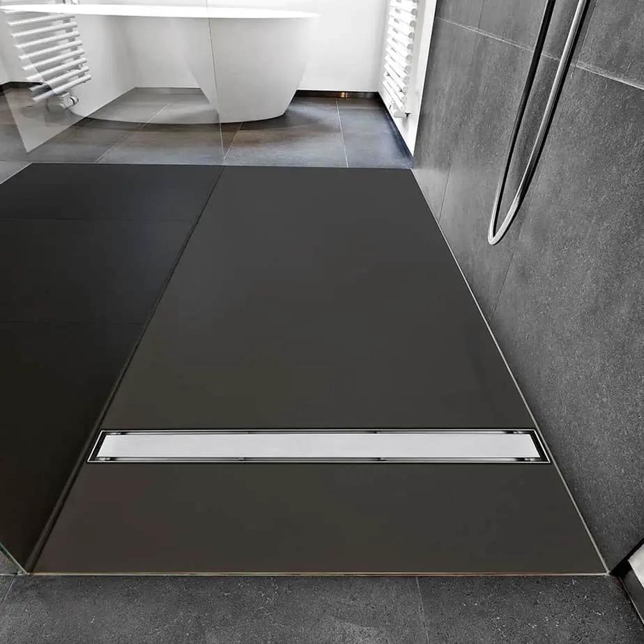 satin linear drain