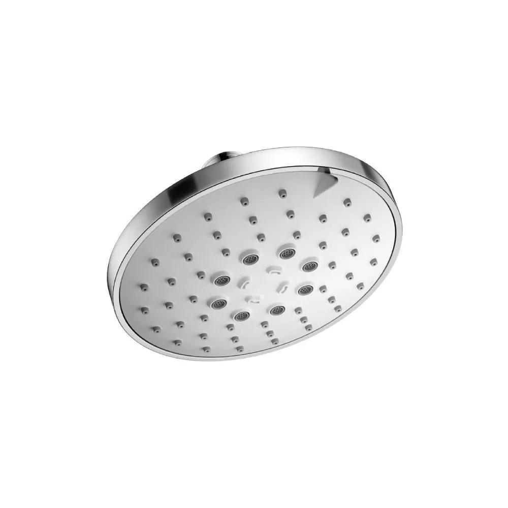 chrome shower head