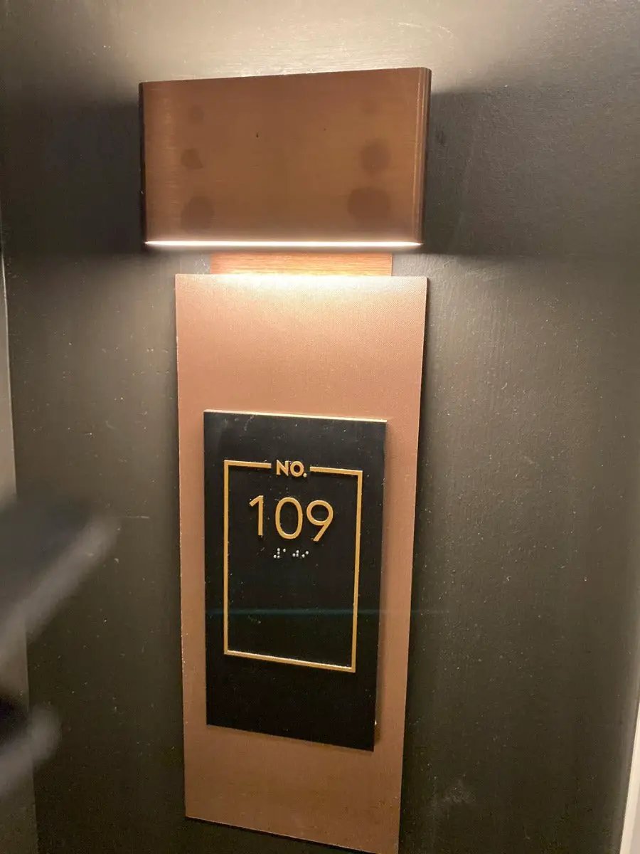 brushed bronze light