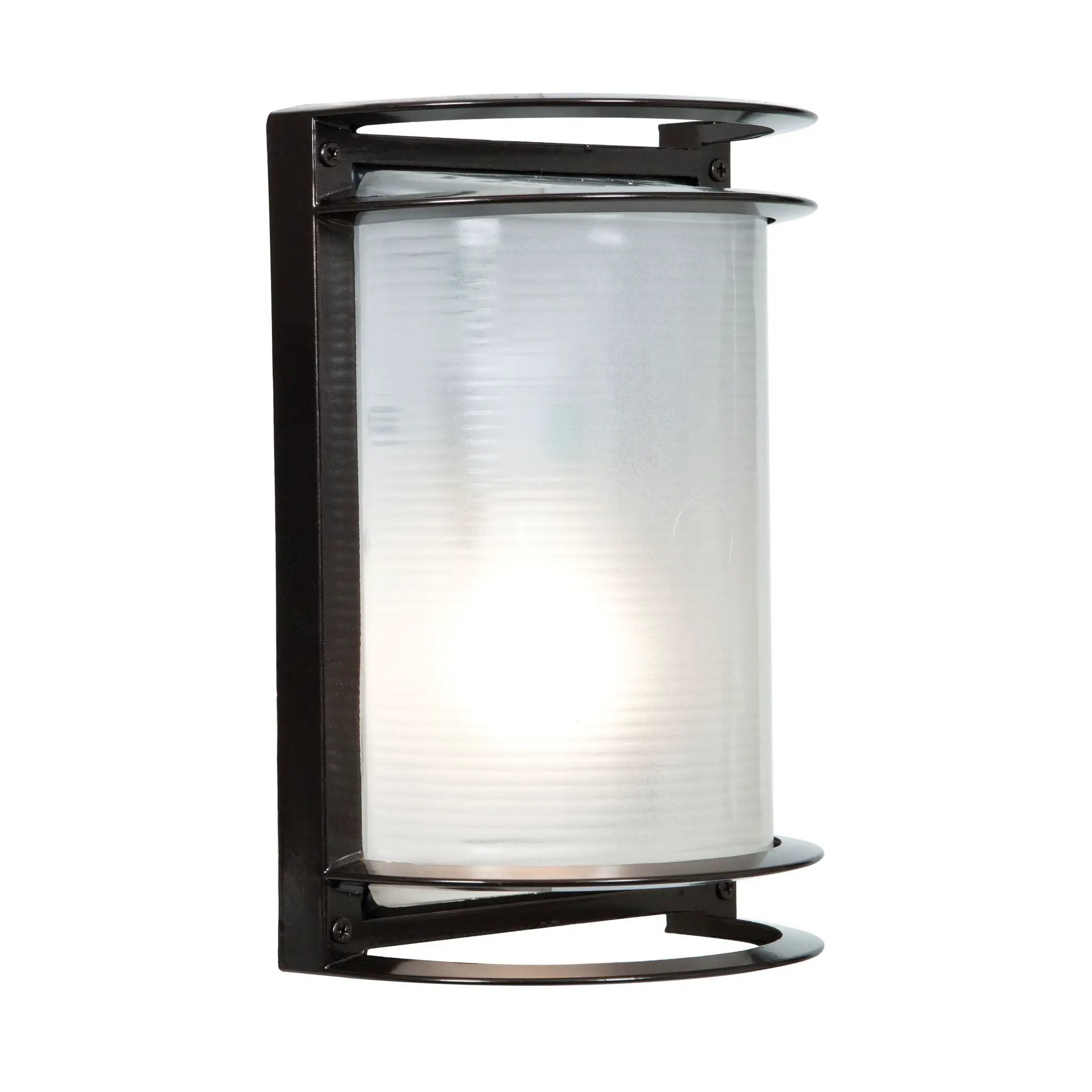 bronze led wall mount