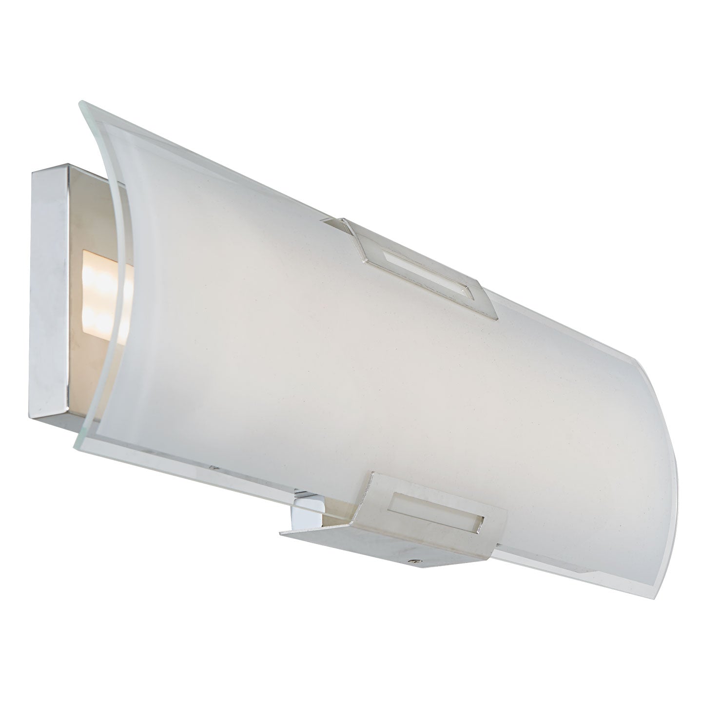 Abra Lighting Allure Curved Gass Panel LED vanity