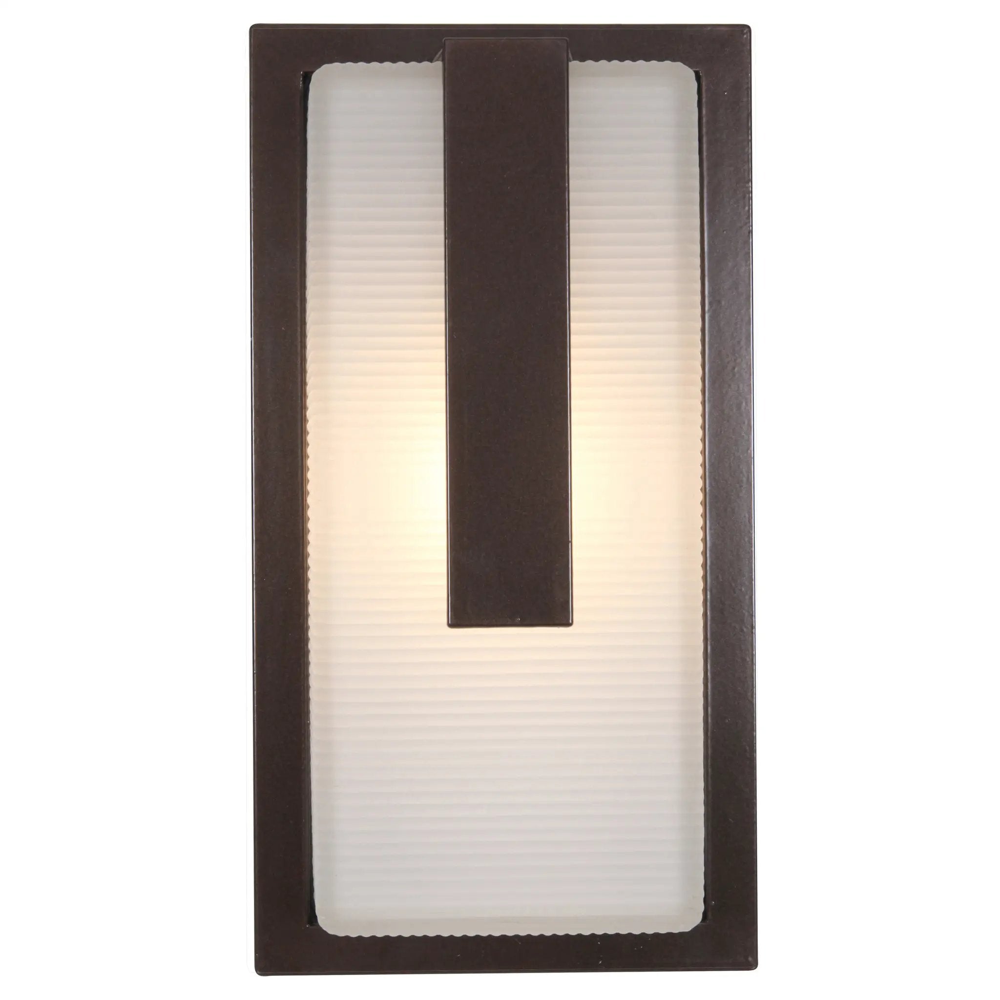 bronze led wall mount