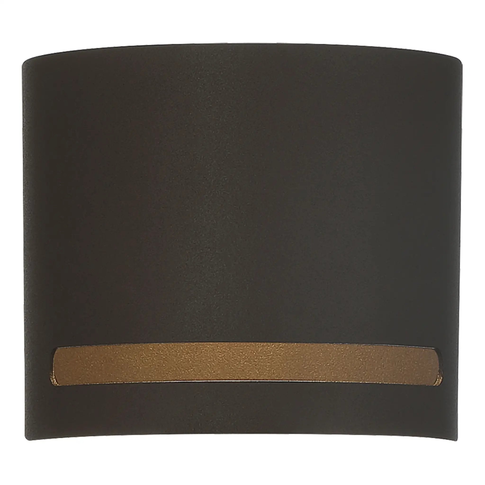 bronze led wall mount