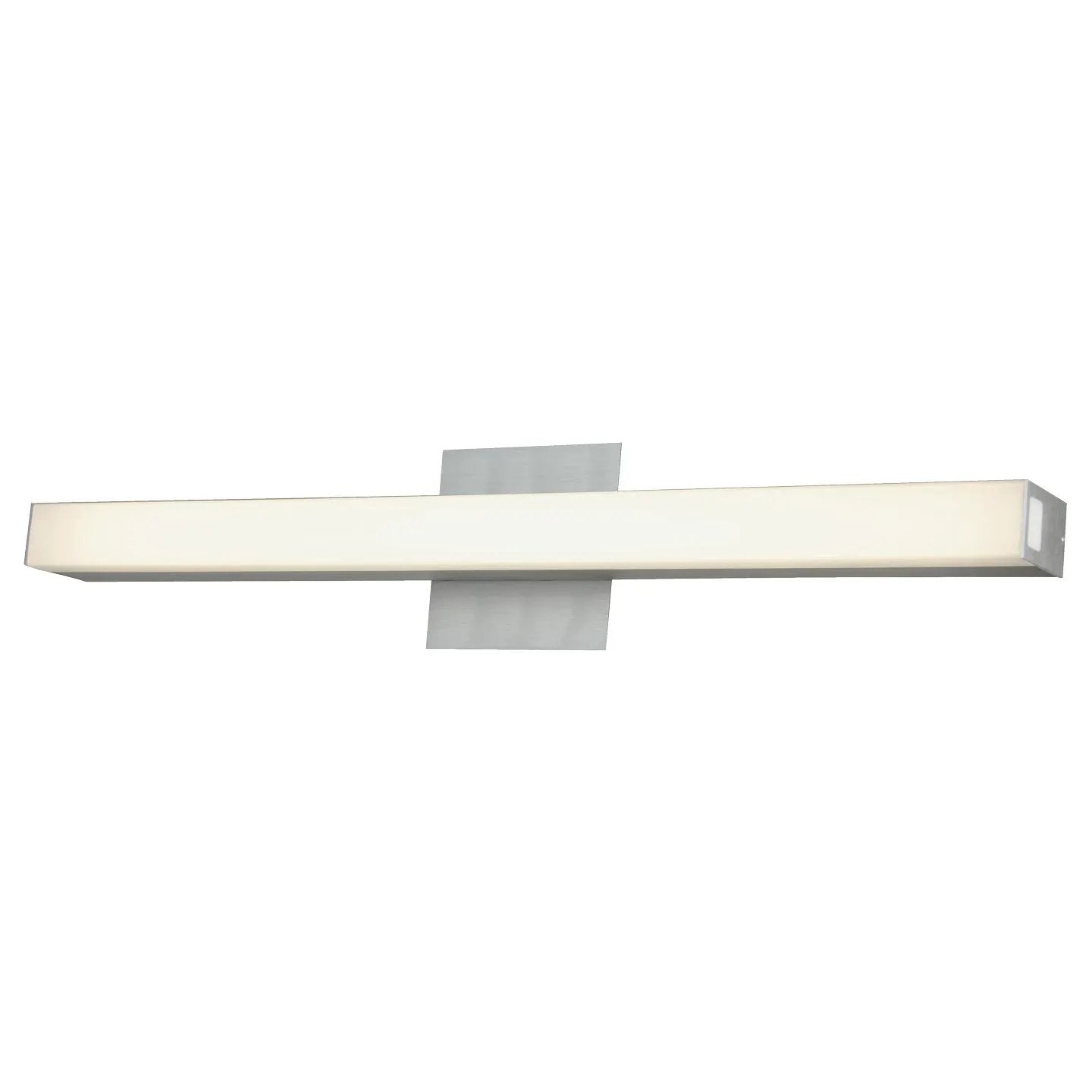 brushed aluminum light