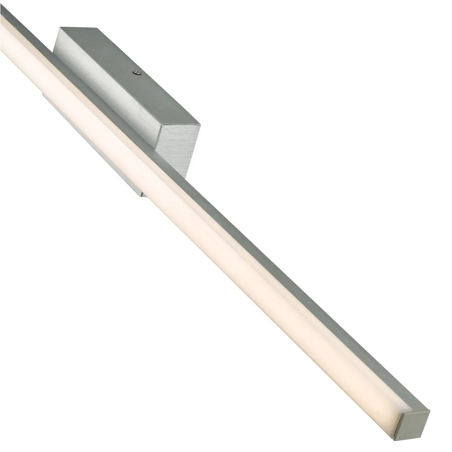 brushed aluminum light