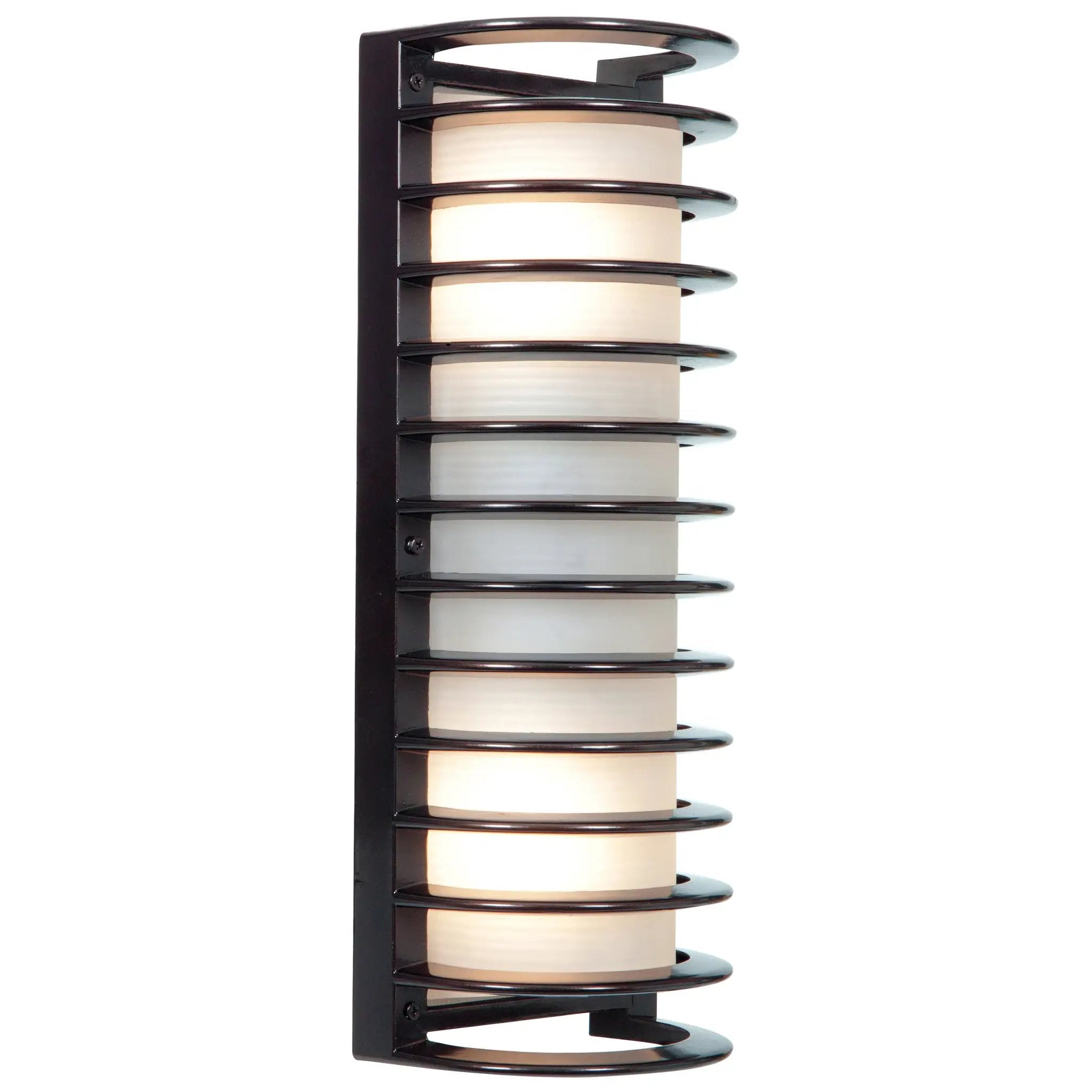 bronze led wall mount