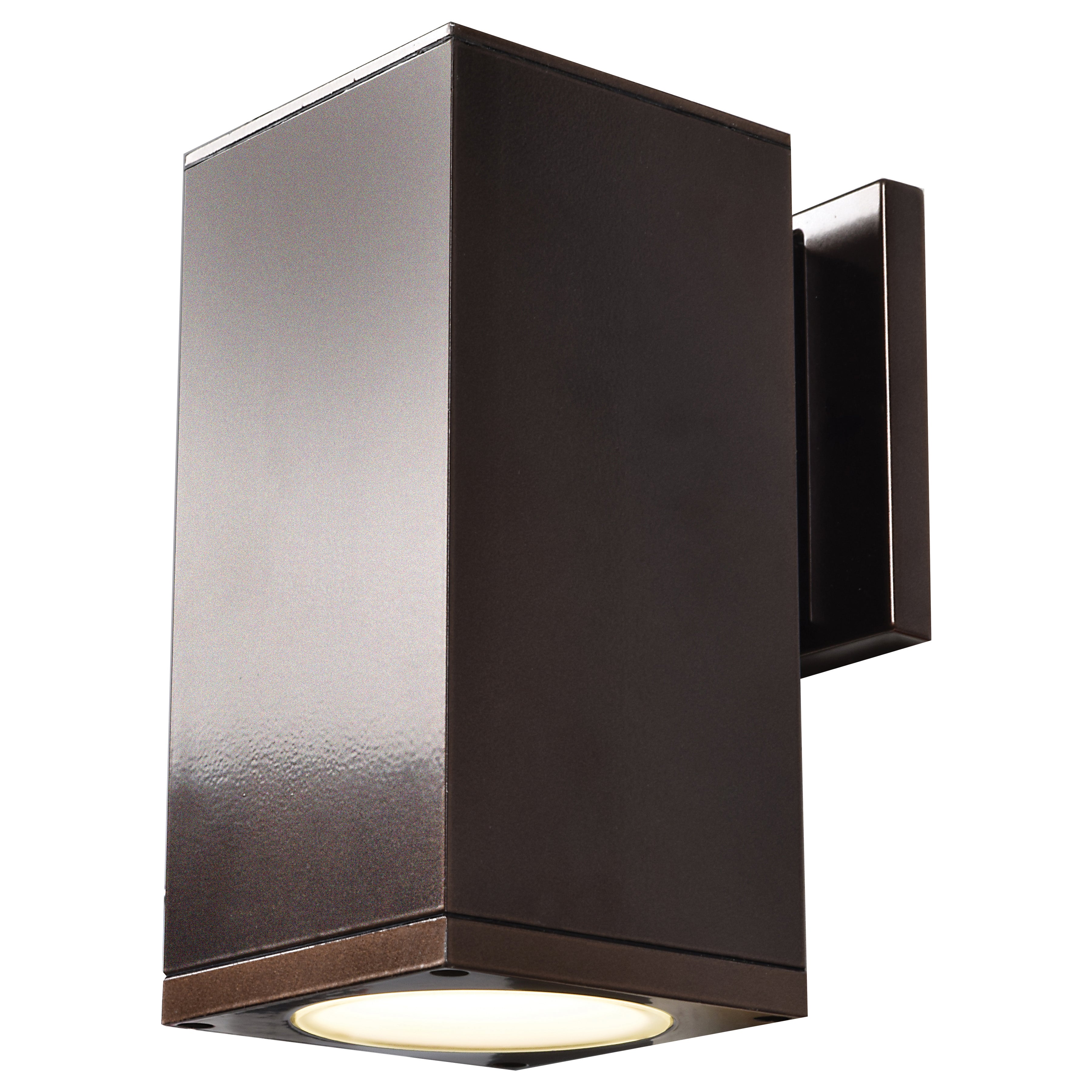 bronze led wall mount