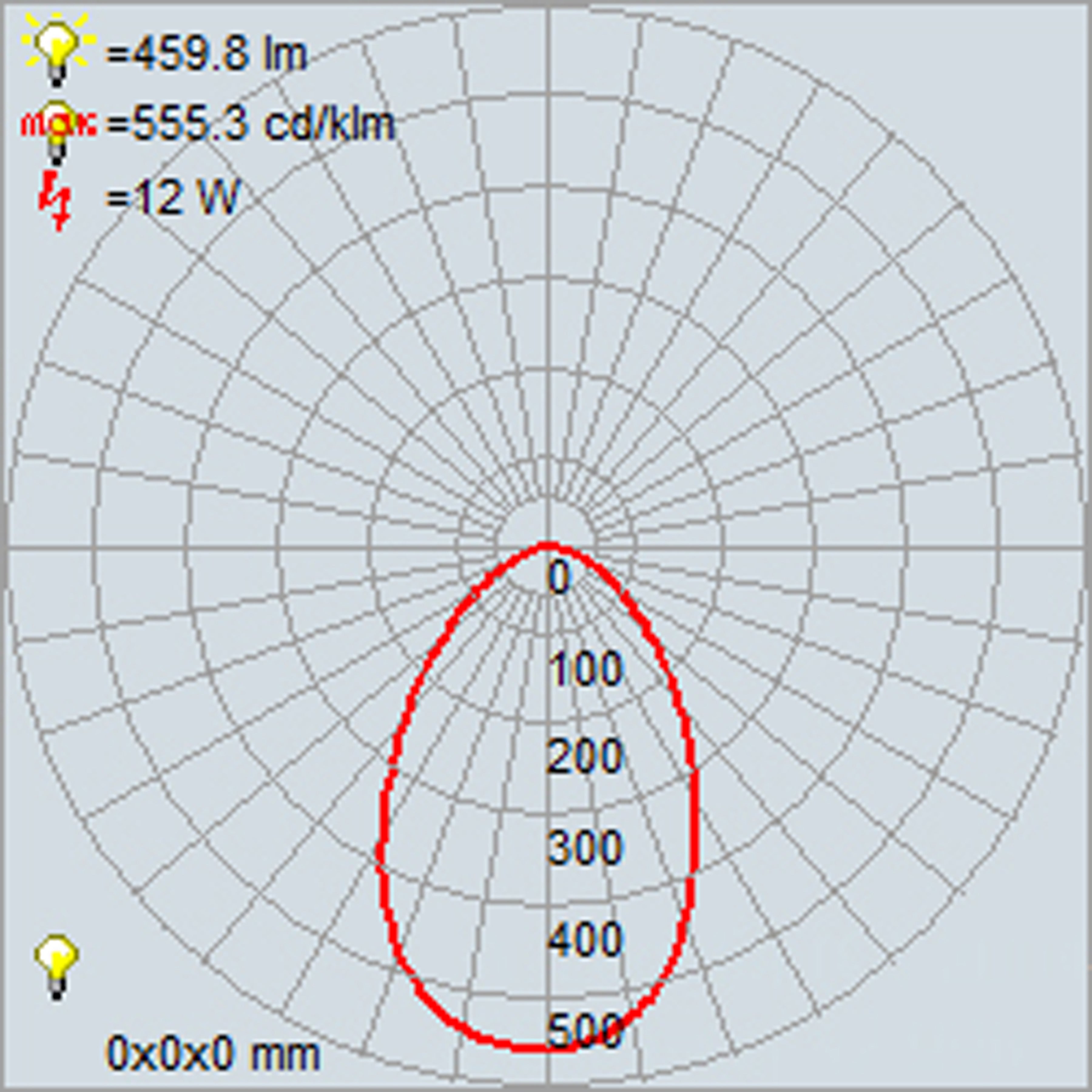 black led wall mount