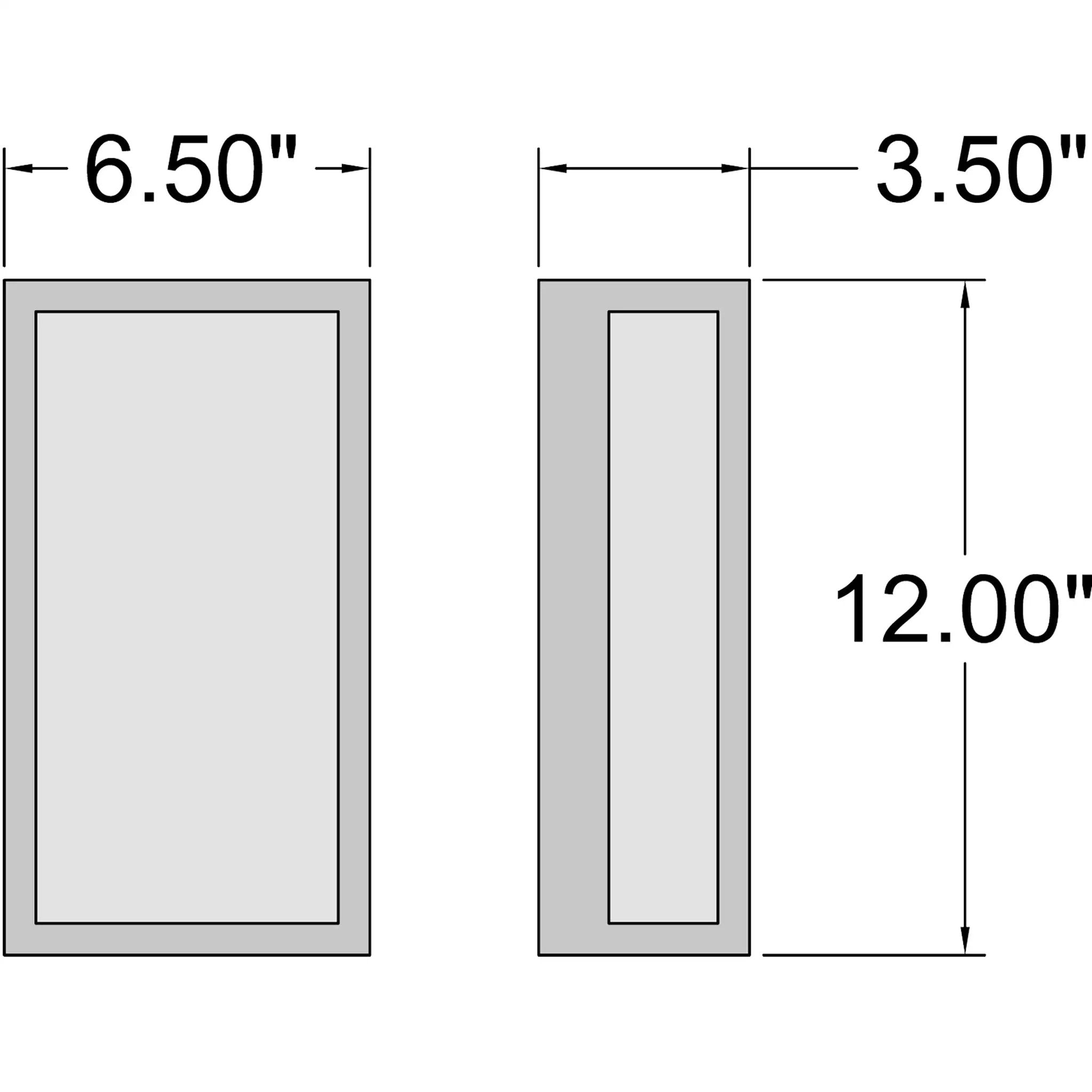 bronze led wall mount