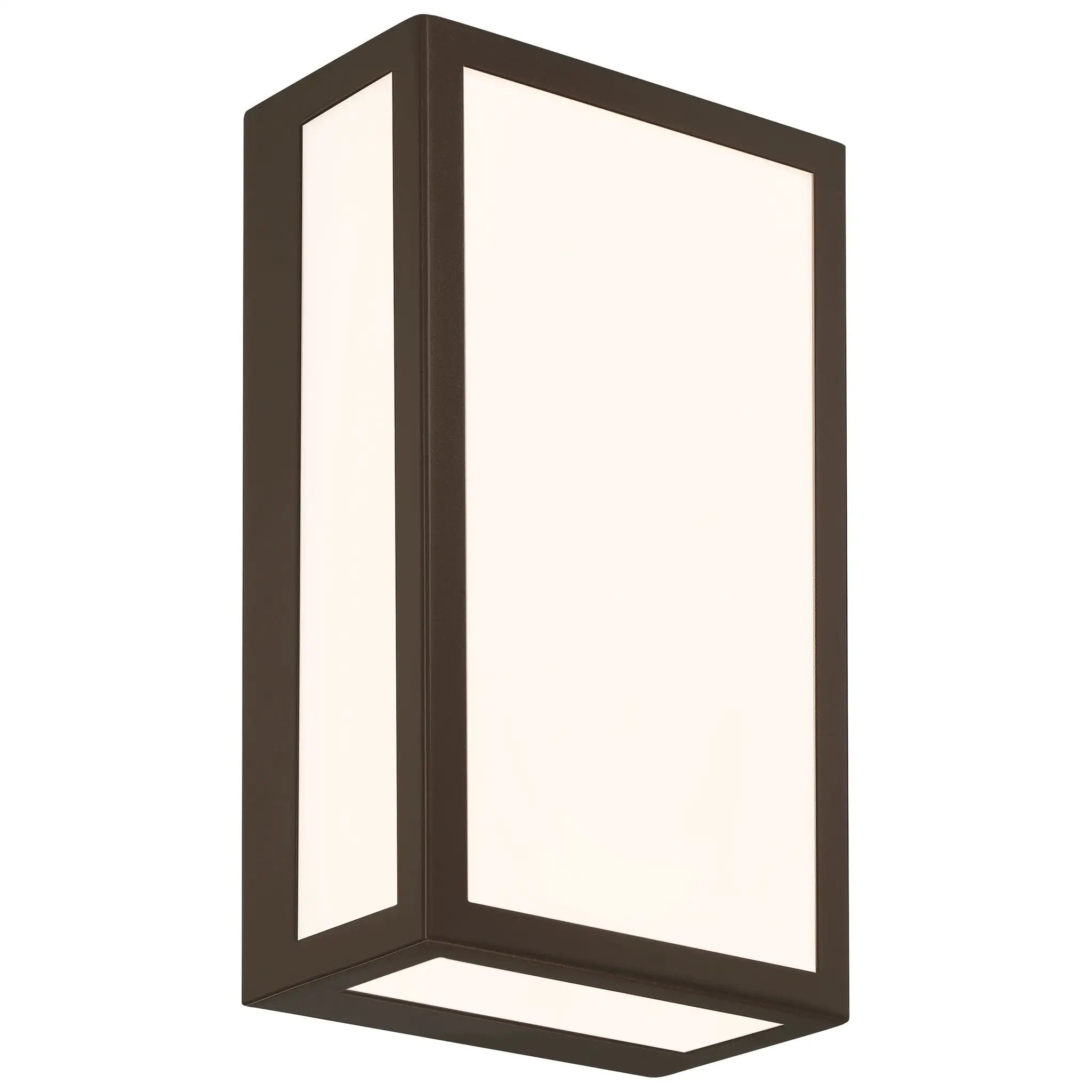 bronze led wall mount