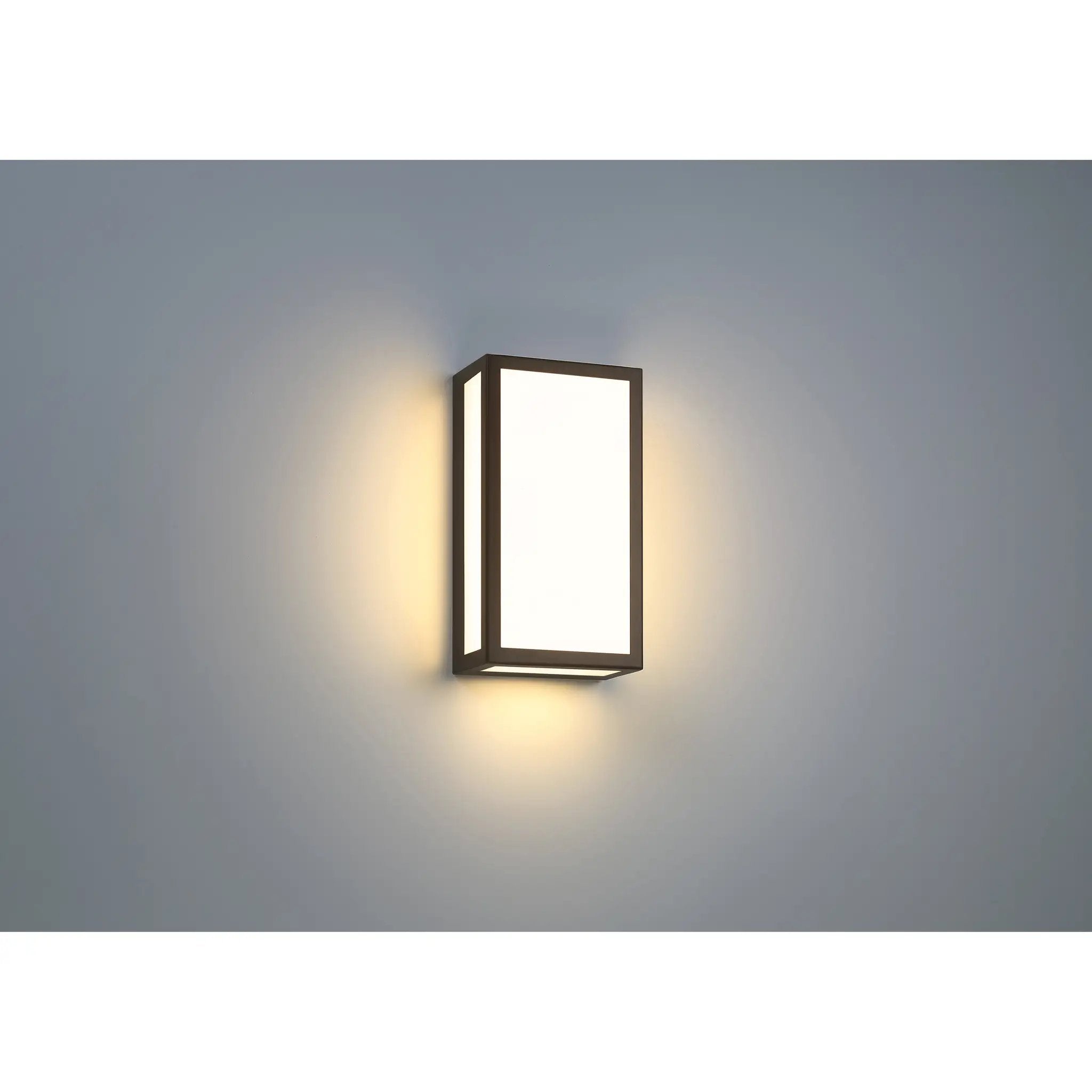 bronze led wall mount